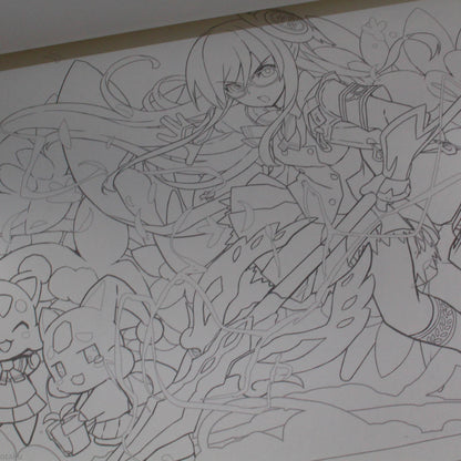 Puzzle and Dragons - Coloring Book
