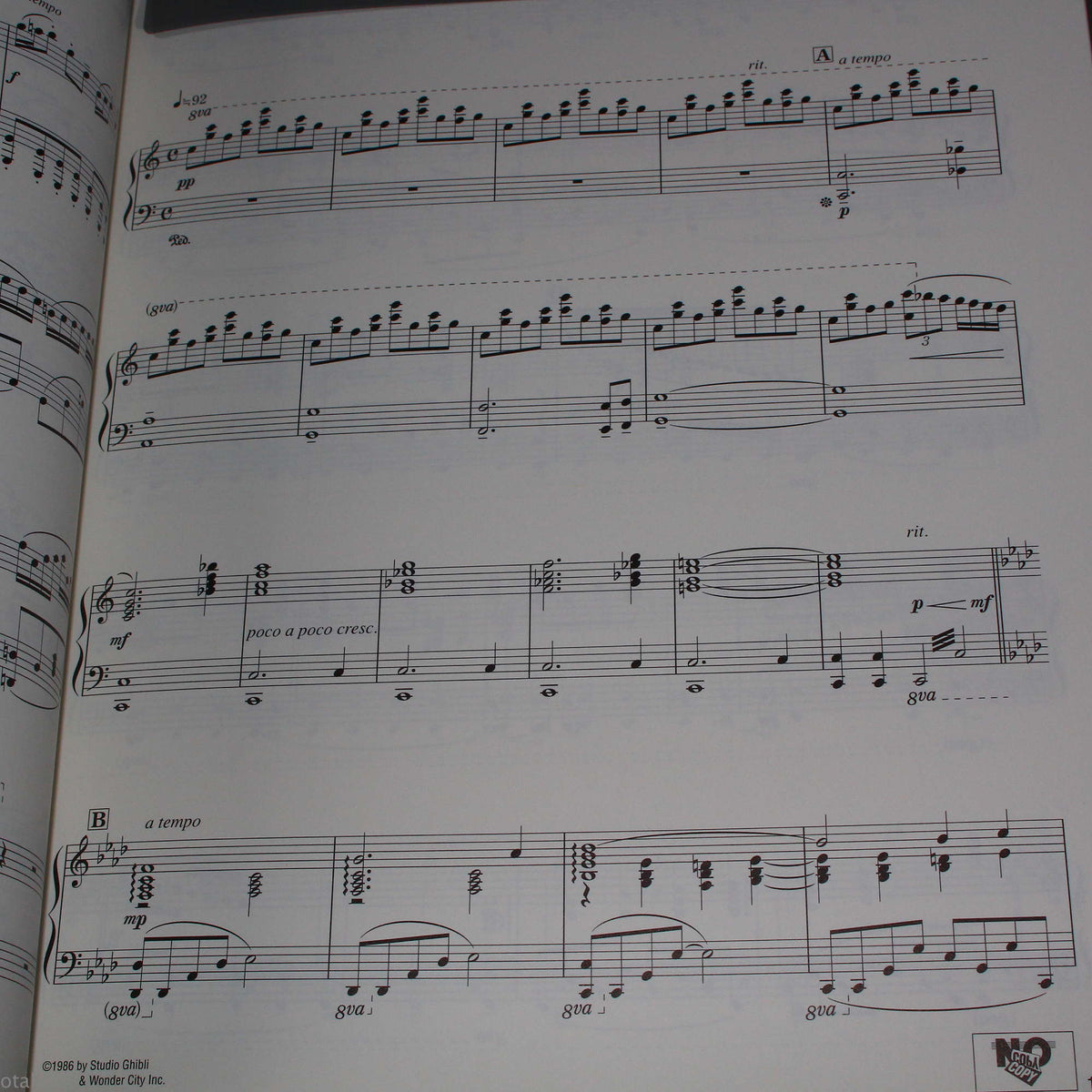Studio Ghibli Song Collection for Piano - arranged by Zimuin G