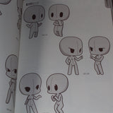 How to Draw SD Super Deformed / Chibi Pose - Chibi Characters
