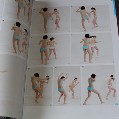 How to Draw - Real Action Pose Collection 01: High School Girls
