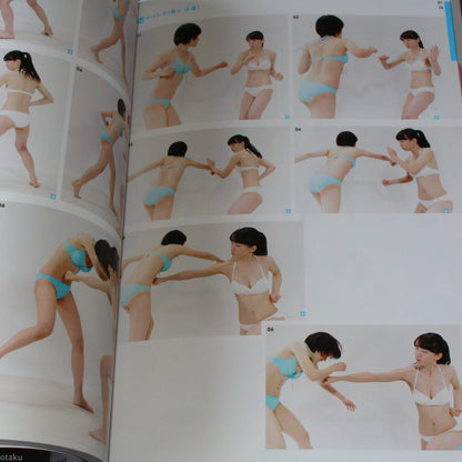 How to Draw - Real Action Pose Collection 01: High School Girls