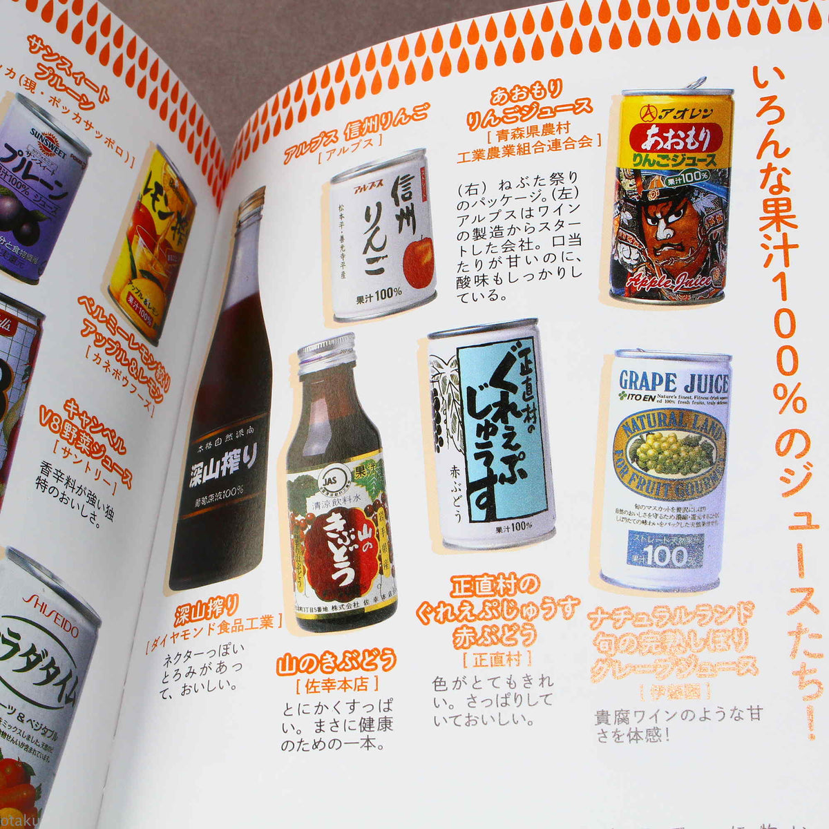 Japanese Natsukashi Juice Encyclopedia