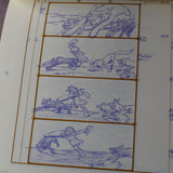 The Great Adventure of Horus, Prince of the Sun - Storyboard Book