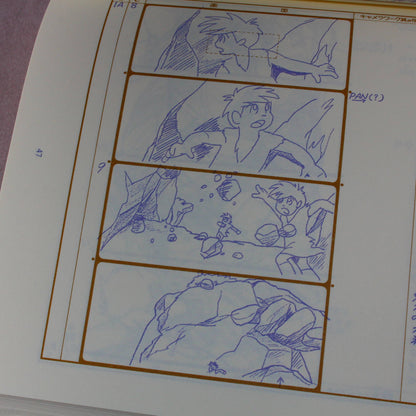 The Great Adventure of Horus, Prince of the Sun - Storyboard Book