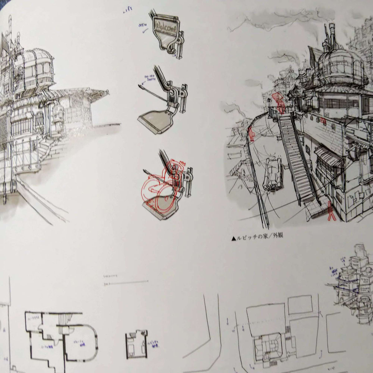 Poupelle of Chimney Town Art Book