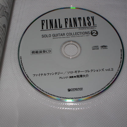 Final Fantasy - Solo Guitar Collections 2 Book plus CD