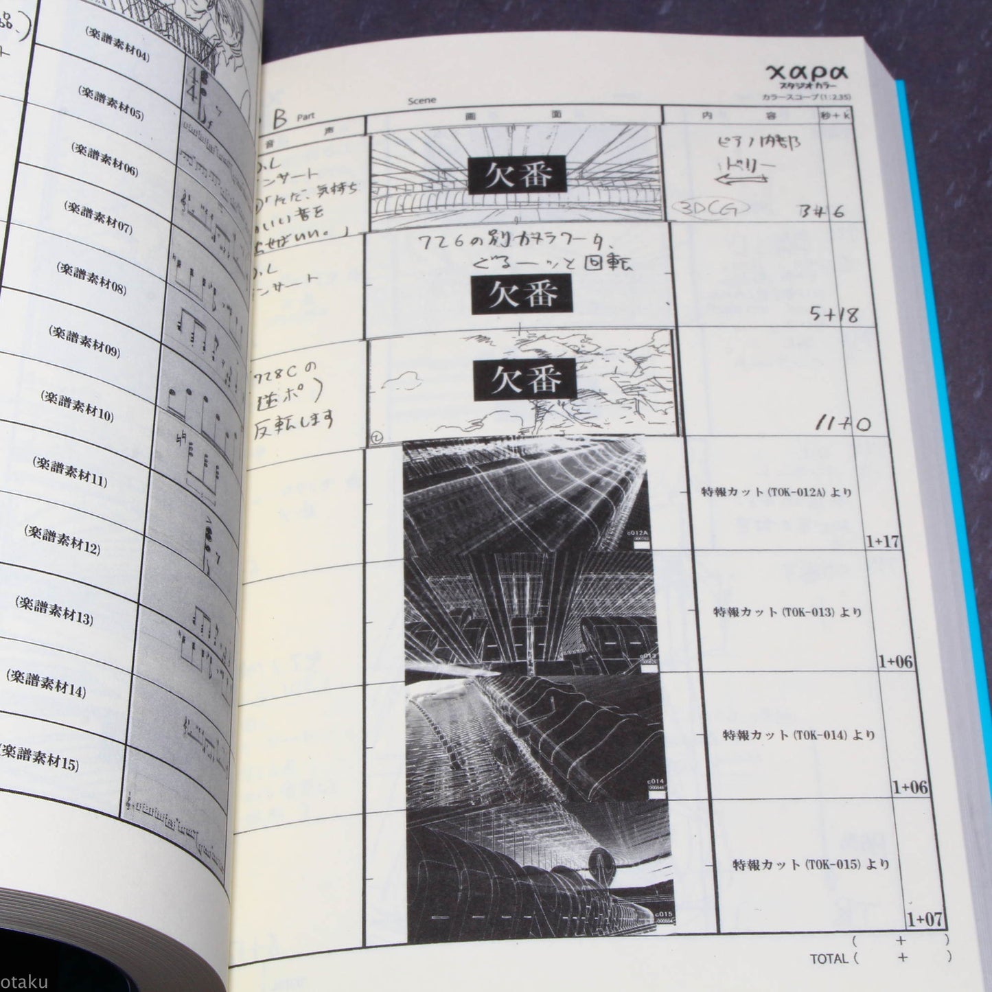 Evangelion: 3.0 You Can (Not) Redo - Conte Storyboard Art Book