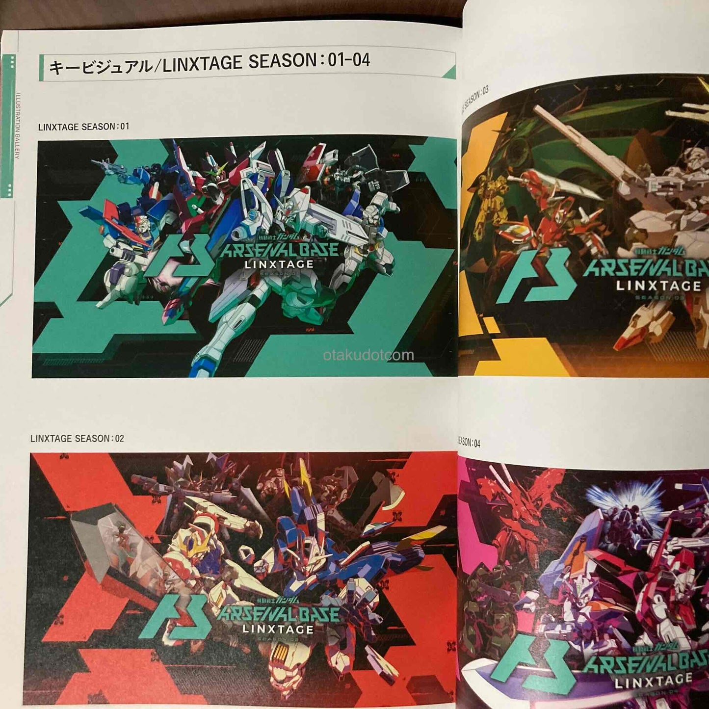Mobile Suit Gundam Arsenal Base Official Card Book Vol.1