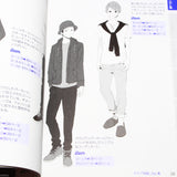 Manga Characters Clothing Illustration Collection - Boys Style