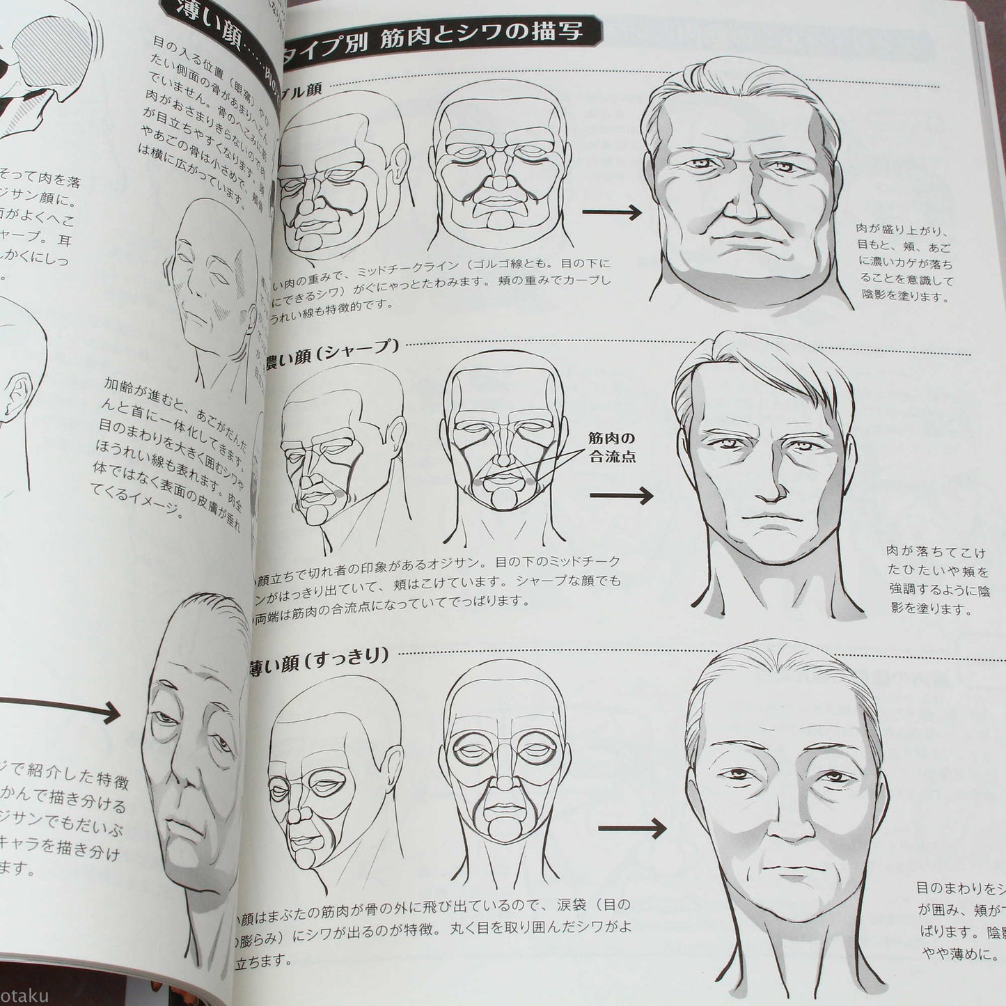 How to Draw Older Men - Japan Manga Art Book