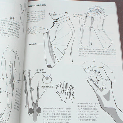 How to Draw Older Men - Japan Manga Art Book