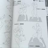 How to Draw Mens Muscles: 500 Poses - Japan Manga Art Book