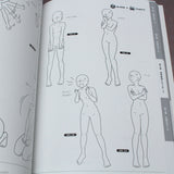 How to Draw: 500 Girls Poses - Japan Manga Art Book