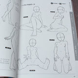 How to Draw: 500 Girls Poses - Japan Manga Art Book