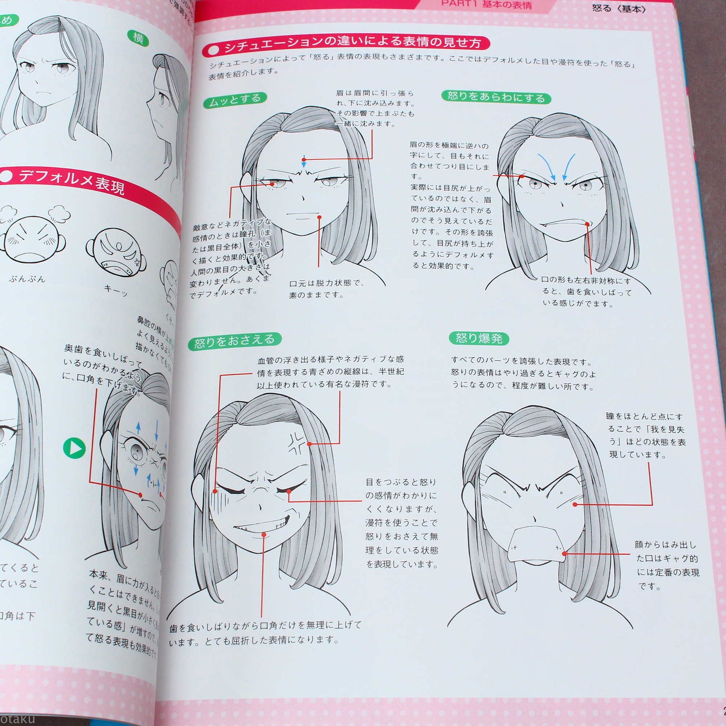 How to Draw Facial Expressions - Anime Art Guide Book