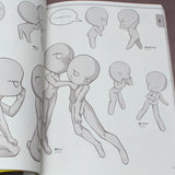 How to Draw SD Super Deformed / Chibi Pose - Two Characters