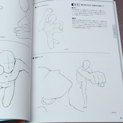 How to Draw: 450 Action Poses - Japan Manga Art Book