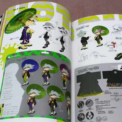 Splatoon 2 - Ikasu Art Book