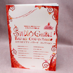 Studio Ghibli - Trumpet Solo Music Score Book plus CD