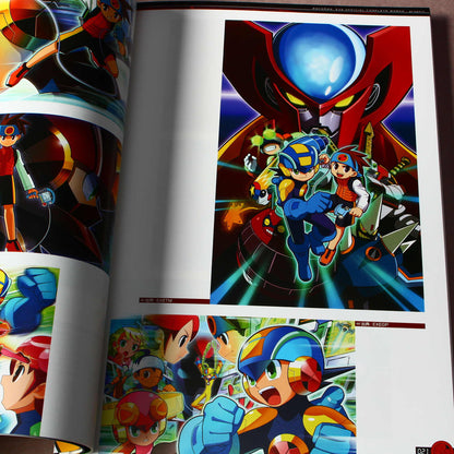 Rockman.exe Mega Man Official Complete Works Art Book