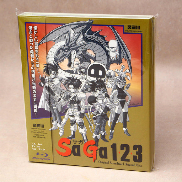 SaGa 1,2,3 Original Soundtrack Revival Disc - Blu-ray Disc Music