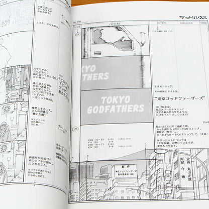 Satoshi Kon - Tokyo Godfathers - Storyboard / Conte Collection