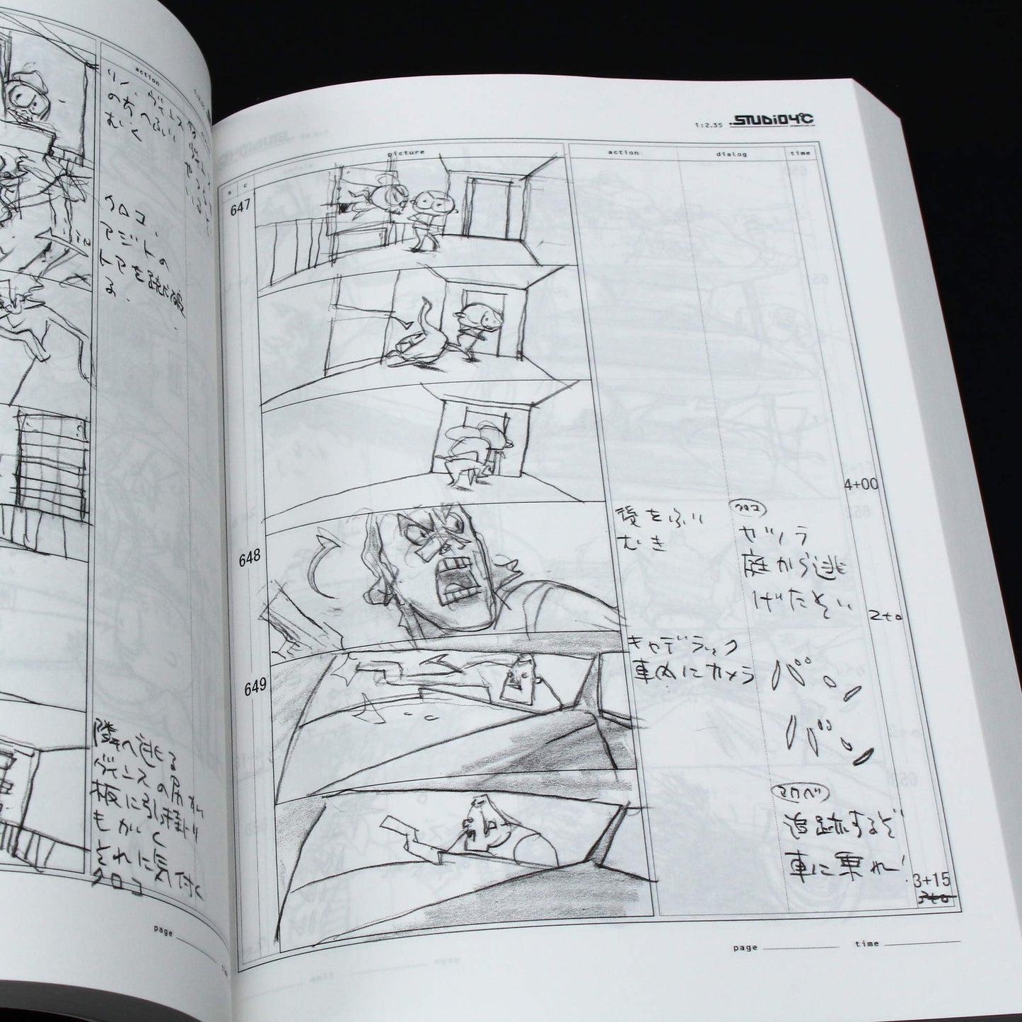 Mutafukaz: The Movie - Storyboard Book