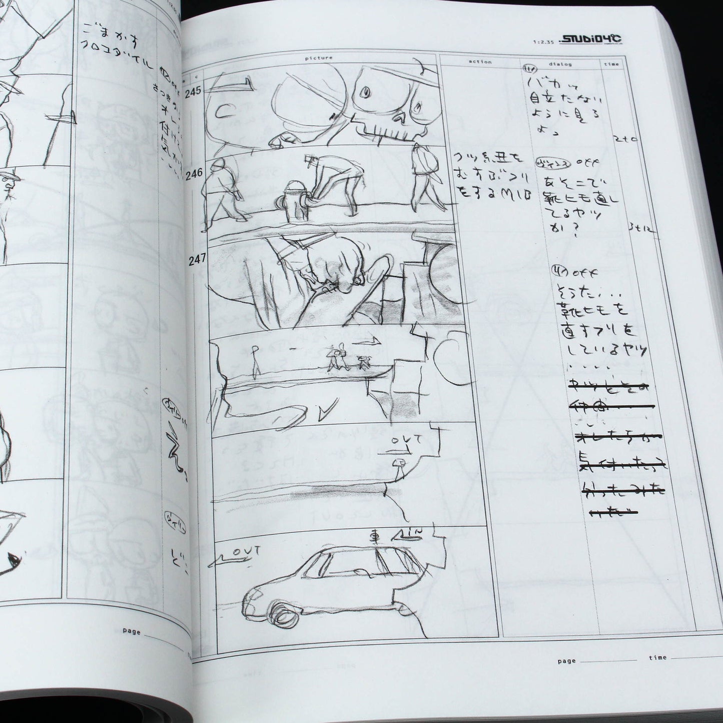 Mutafukaz: The Movie - Storyboard Book