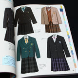 Schoolgirls Uniforms and Accessories - Illustration Art Book