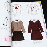 Schoolgirls Uniforms and Accessories - Illustration Art Book