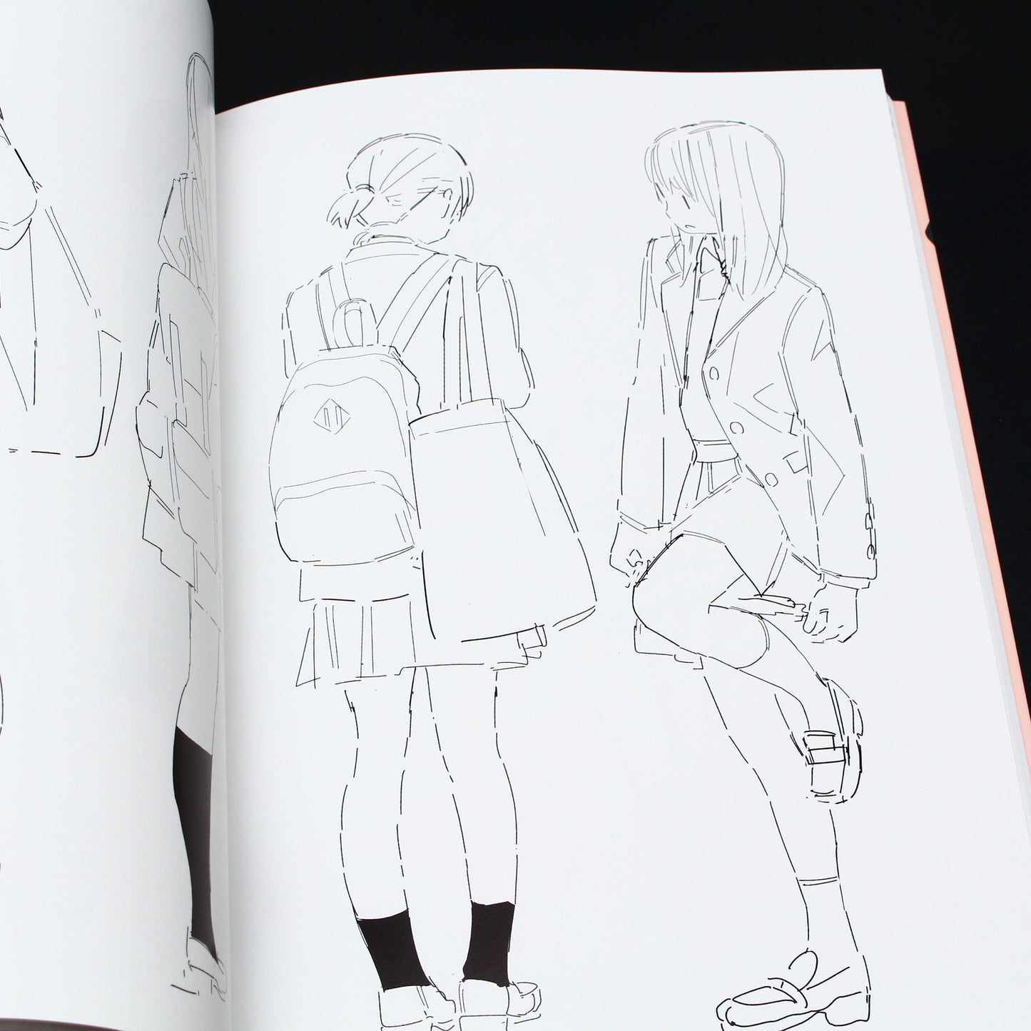 Schoolgirls Uniforms and Accessories - Illustration Art Book