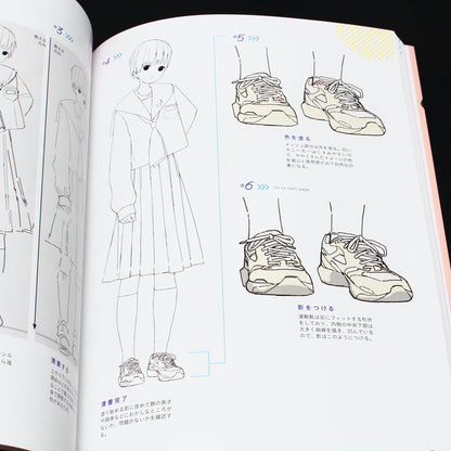 Schoolgirls Uniforms and Accessories - Illustration Art Book