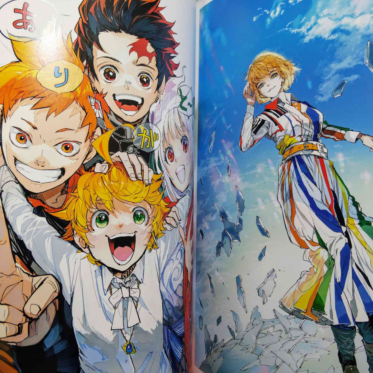 The Promised Neverland ART BOOK WORLD