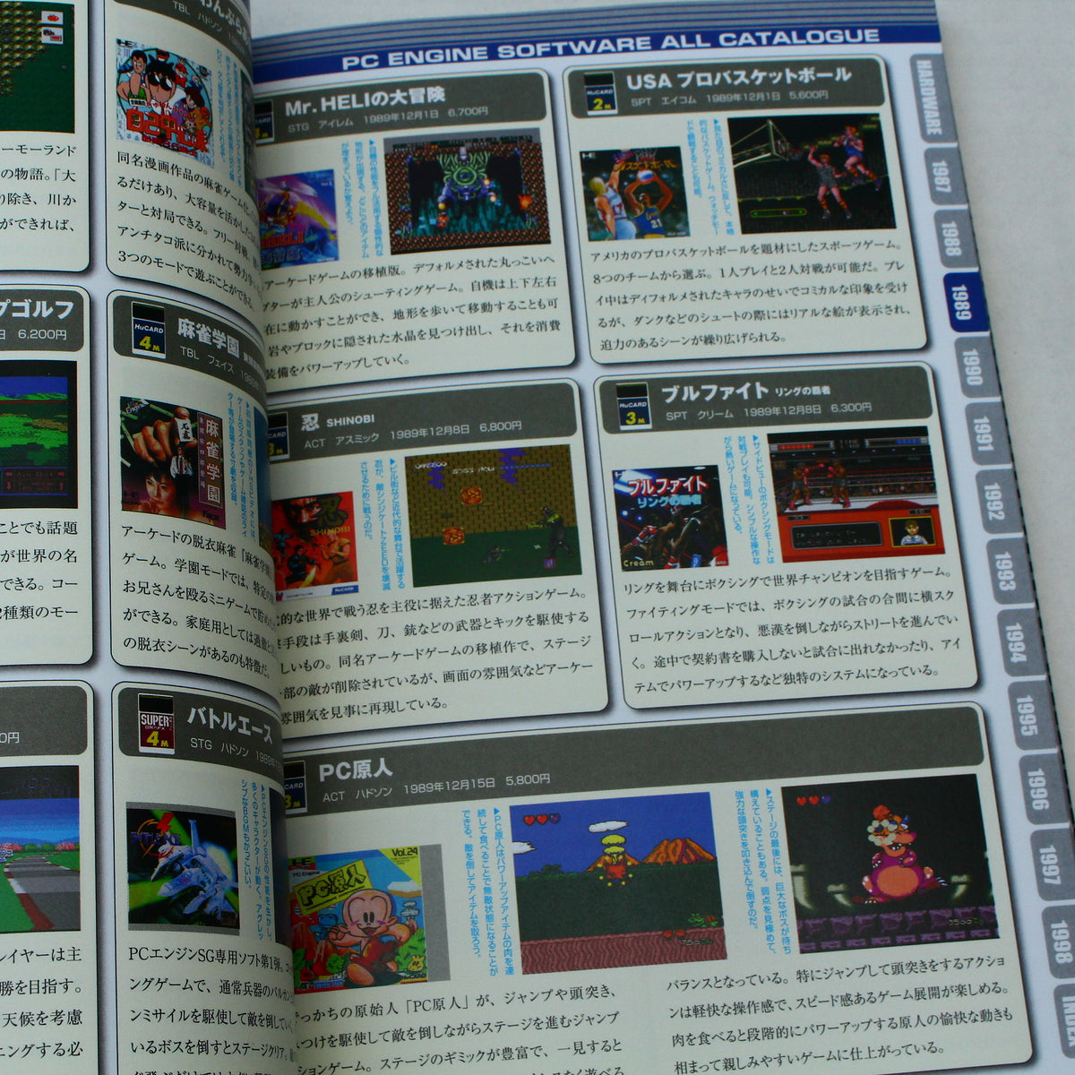 PC Engine and PC-FX Perfect Catalogue – Otaku.co.uk