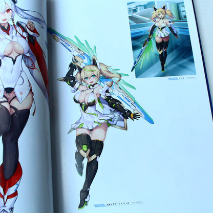 PSO 2 Phantasy Star Online 2 Oracle Memories Artworks Book