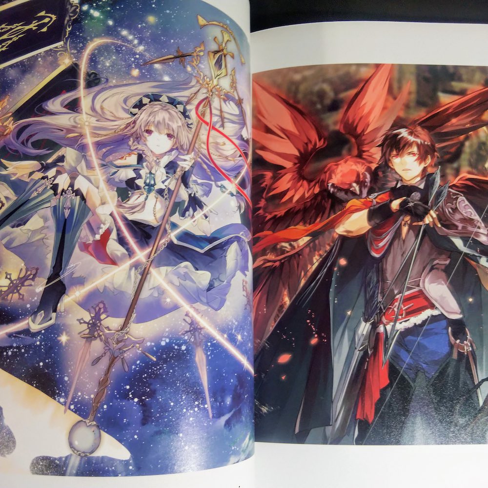 Tsubaki to Snowdrop - Laruha Art book