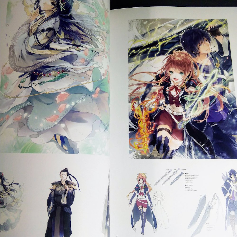 Tsubaki to Snowdrop - Laruha Art book