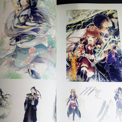 Tsubaki to Snowdrop - Laruha Art book