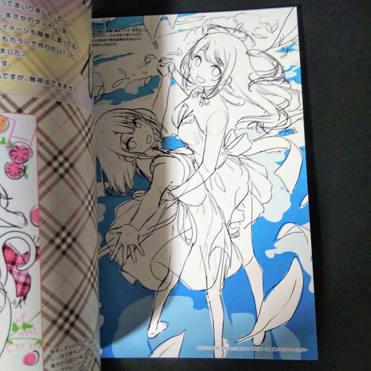Ca rough Lu - Kantoku Rough and Line Art - colour ver.