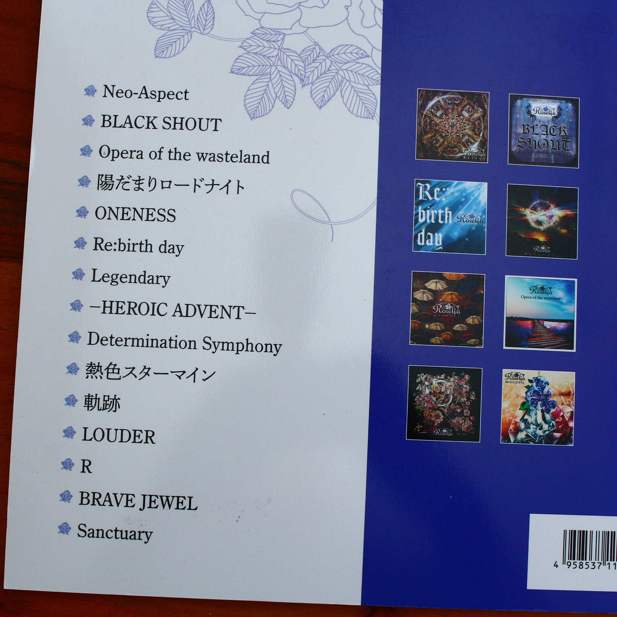 BanG Dream! Roselia - Piano Solo Score Book