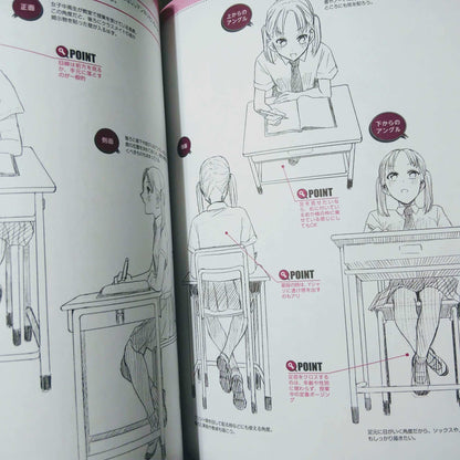 How to Draw 360 degree Bishojo Sketch Book