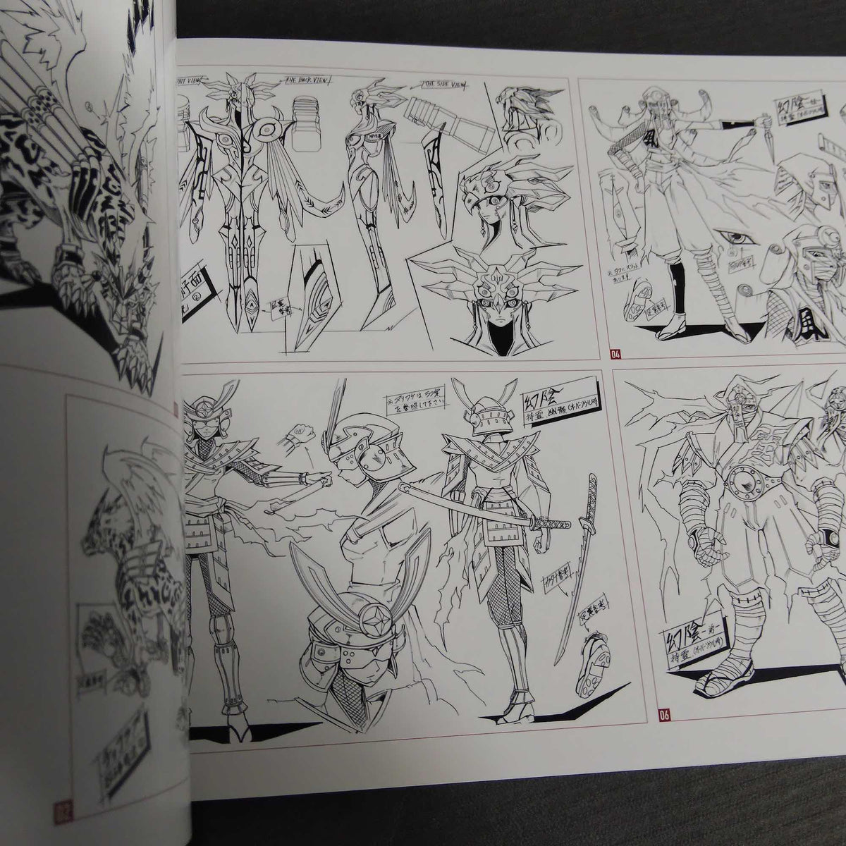 Yasuhiro Moriki design works Robot and Hero