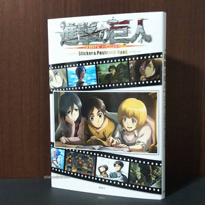 Attack on Titan  Sticker Sheets and Post cards book