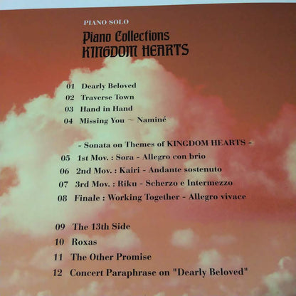 Piano Collections Kingdom Hearts - Sheet Music Score