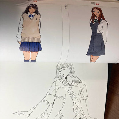 Eguchi Hisashi Bishojo Coloring Book