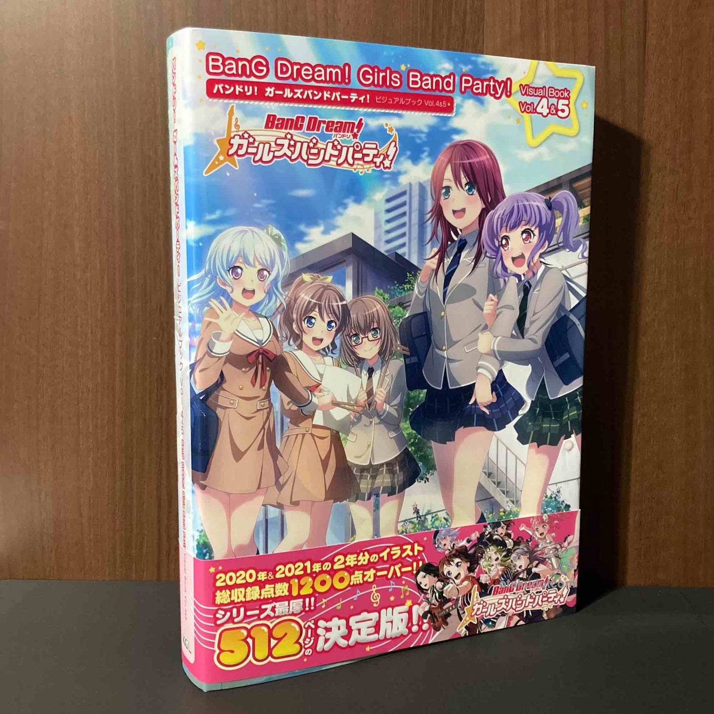 BanG Dream Girls band Party Visual Book 4 + 5