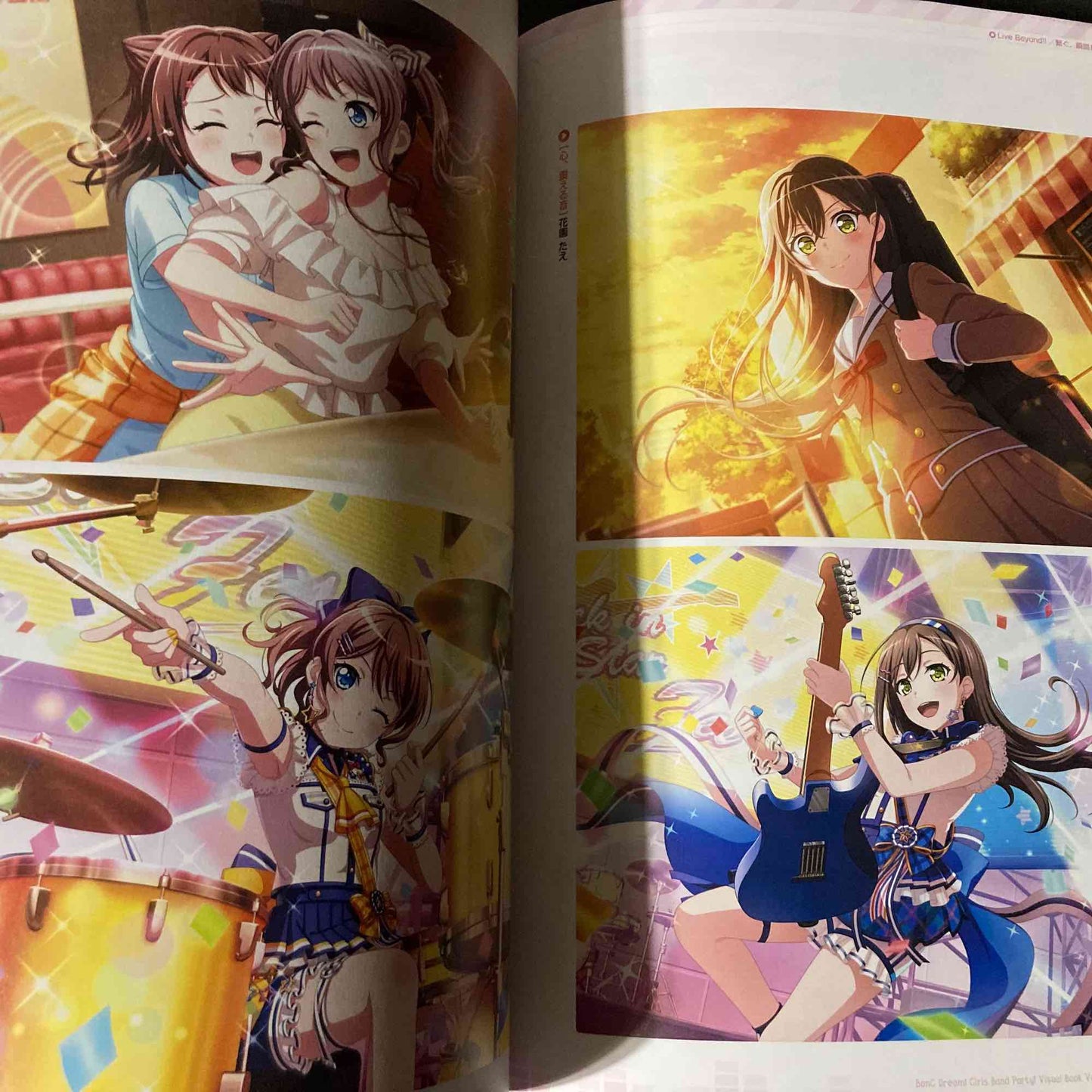 BanG Dream Girls band Party Visual Book 4 + 5