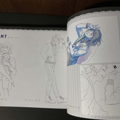 Twisted Wonderland Official Visual Book 3 Card Art + Line Drawing