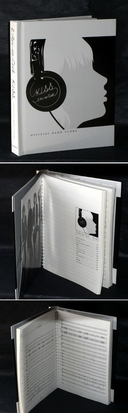 L'arc En Ciel - Kiss - Band Score Music Book