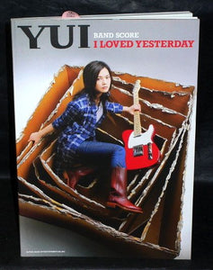 Yui I Love Yesterday Band Score Book